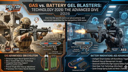 Gas vs. Battery Gel Blasters: Which Should You Choose? (2026 Guide) - Gel Toy Nation
