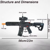 GEL TOY NATION BLACK MCX rifle design GEL BLASTER US-STOCK