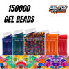 GEL TOY NATION 150,000 Eco-Friendly Gel Balls – Compatible with All Gel Blasters