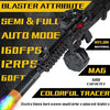 GEL TOY NATION BLACK MCX WITH LED Tracer High Speed Semi and Fully Automatic GEL BLASTER US-STOCK