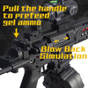 GEL TOY NATION BLACK MCX WITH LED Tracer High Speed Semi and Fully Automatic GEL BLASTER US-STOCK