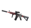GEL TOY NATION Electric TG Blowback M4A1 Carbine Gel Blaster Gun CN-STOCK Black and red