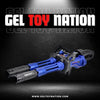 GEL TOY NATION JF Gatling Double barrel electric burst gel blaster