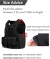 gel toy nation Kids Tactical Vest for 8-12yr old