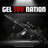 GEL TOY NATION LH QBZ191 Gel Blaster With Lighted Silencer - Black CN-STOCK