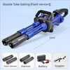 GEL TOY NATION PREMIUM High-Speed BLUE Gatling Electric GEL Ball Blaster US-STOCK Flash Version