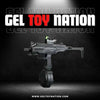 GEL TOY NATION Uzi Gel Ball Blaster with Rotary Drum BLACK CN-STOCK