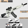gel toy nation white ak-12 gel blaster US-STOCK Standard