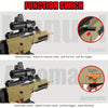 Gel Toy Nation G36C Sand Gel Ball Blaster – High-Performance, Eco-Friendly Toy Gun US-STOCK