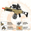 Gel Toy Nation G36C Sand Gel Ball Blaster – High-Performance, Eco-Friendly Toy Gun US-STOCK